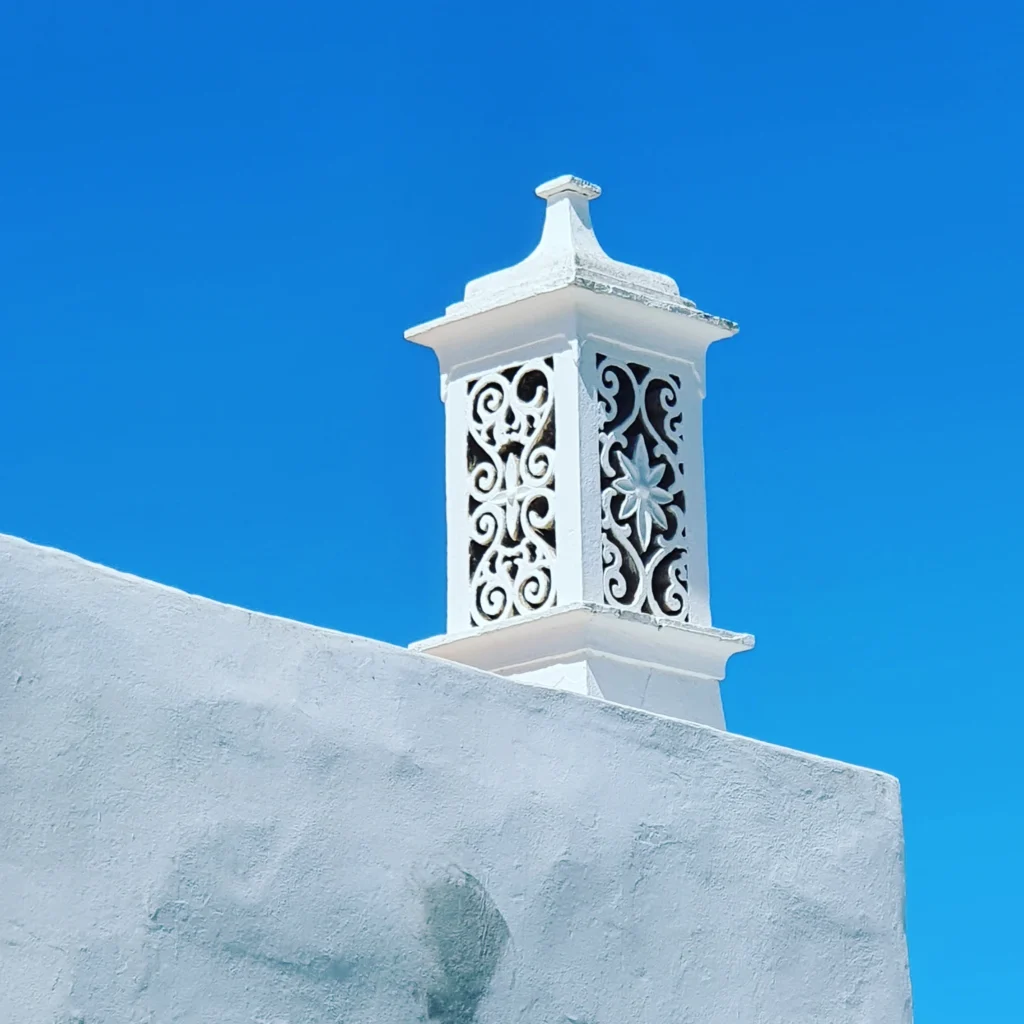 Typical Moorish Fireplace, Olhão.