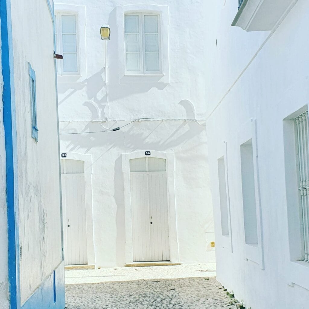 Typical Street Houses, Olhão.