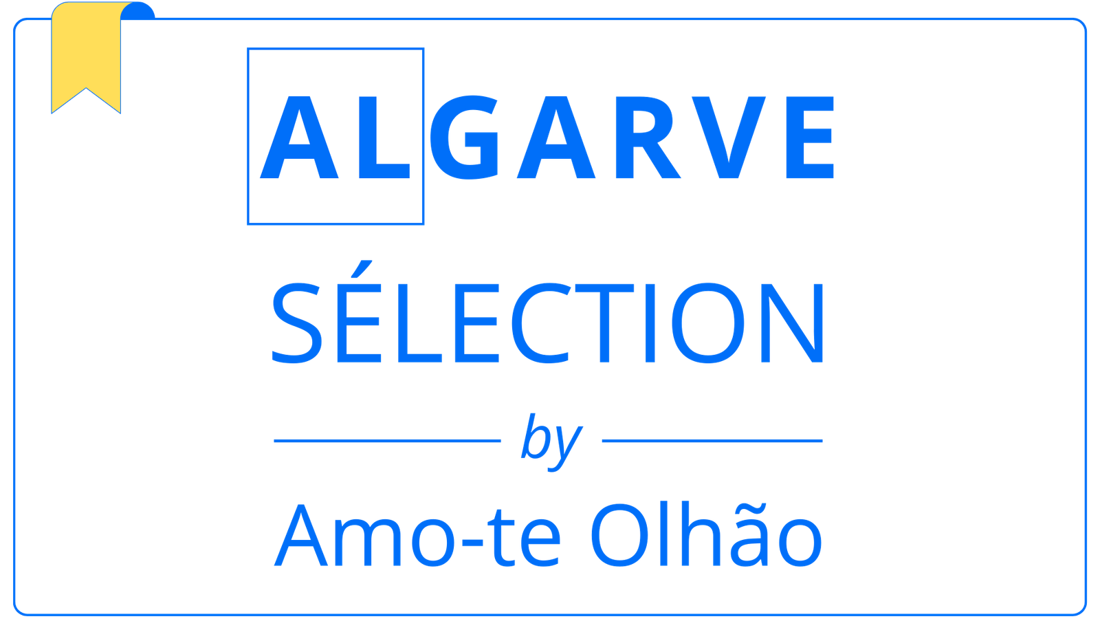 Algarve selection – holiday rentals by Amo-te Olhão